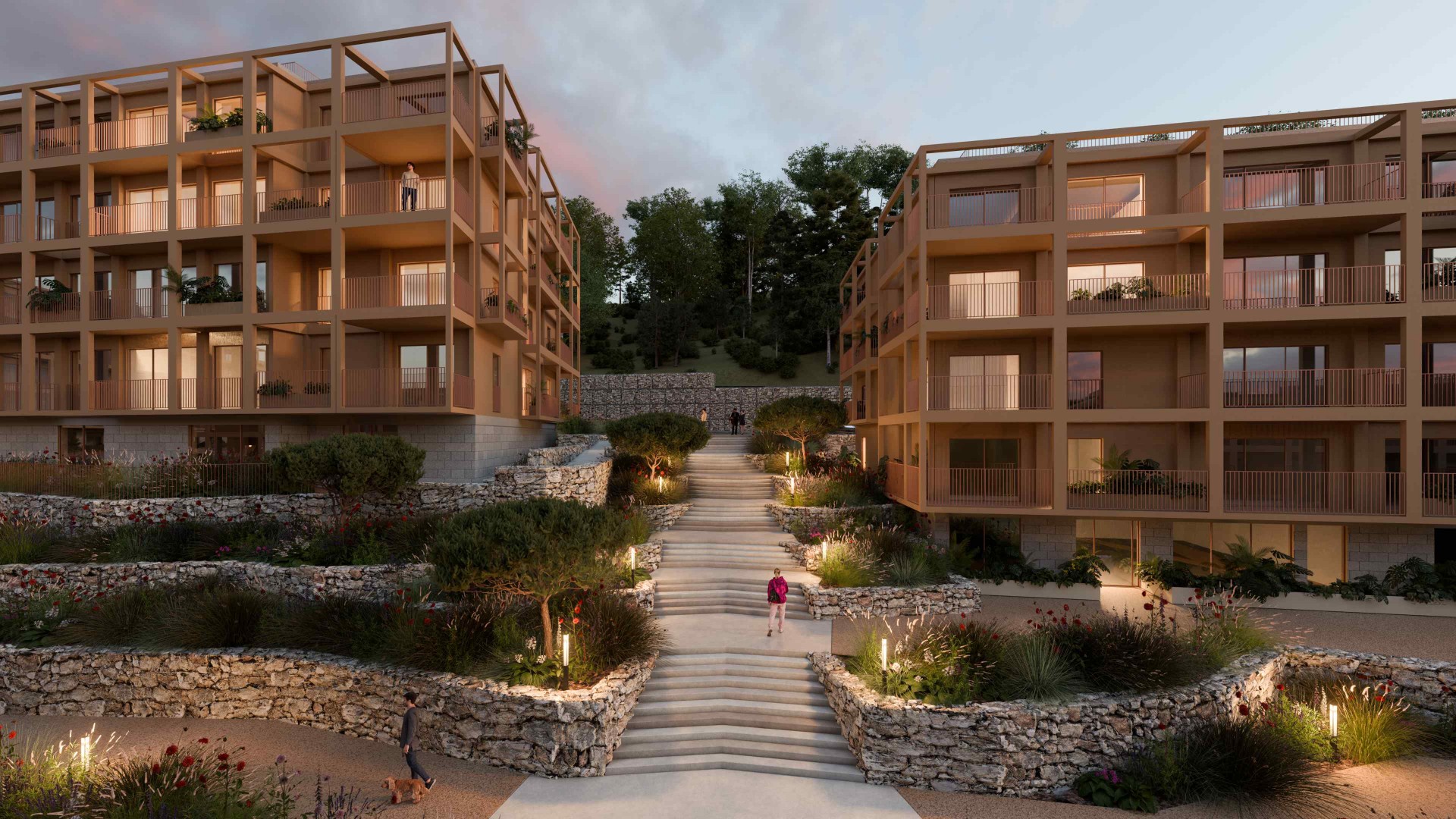 Gaia Hills — vista exterior do empreendimento